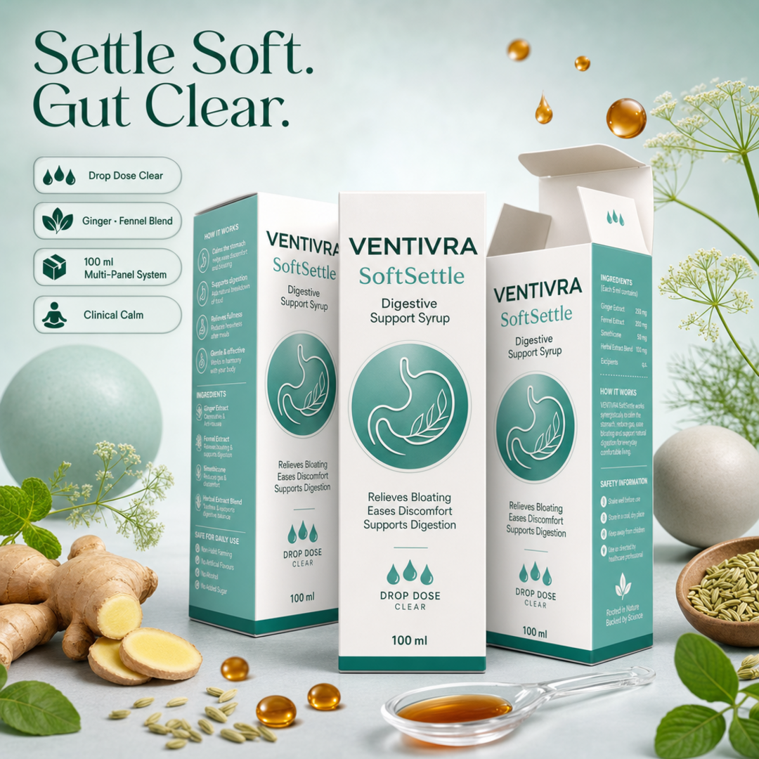 Ventivra SoftSettle Digestive Syrup