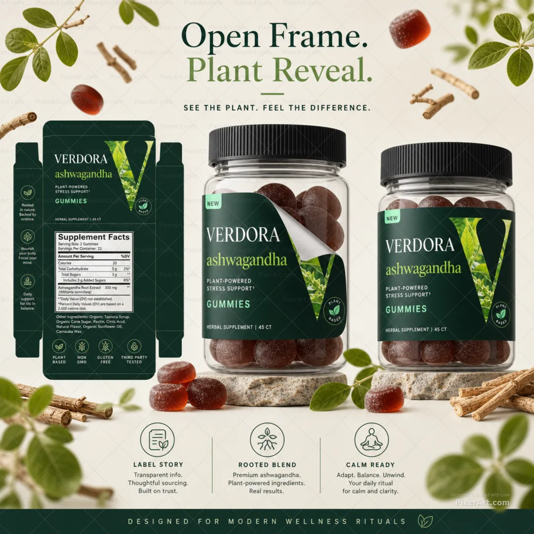 Open frame mockup