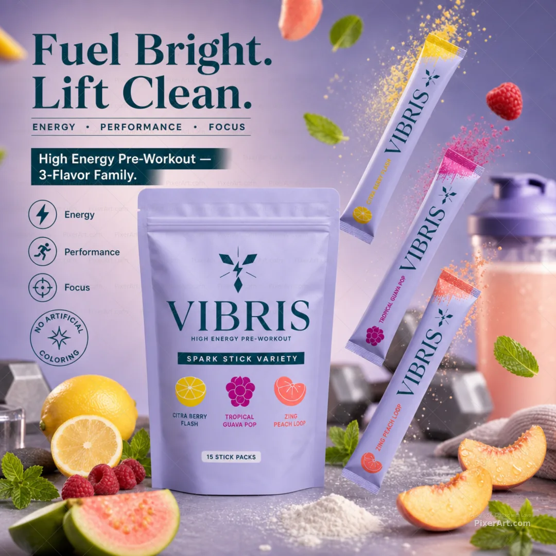 Vibris Spark Stick Variety Pack