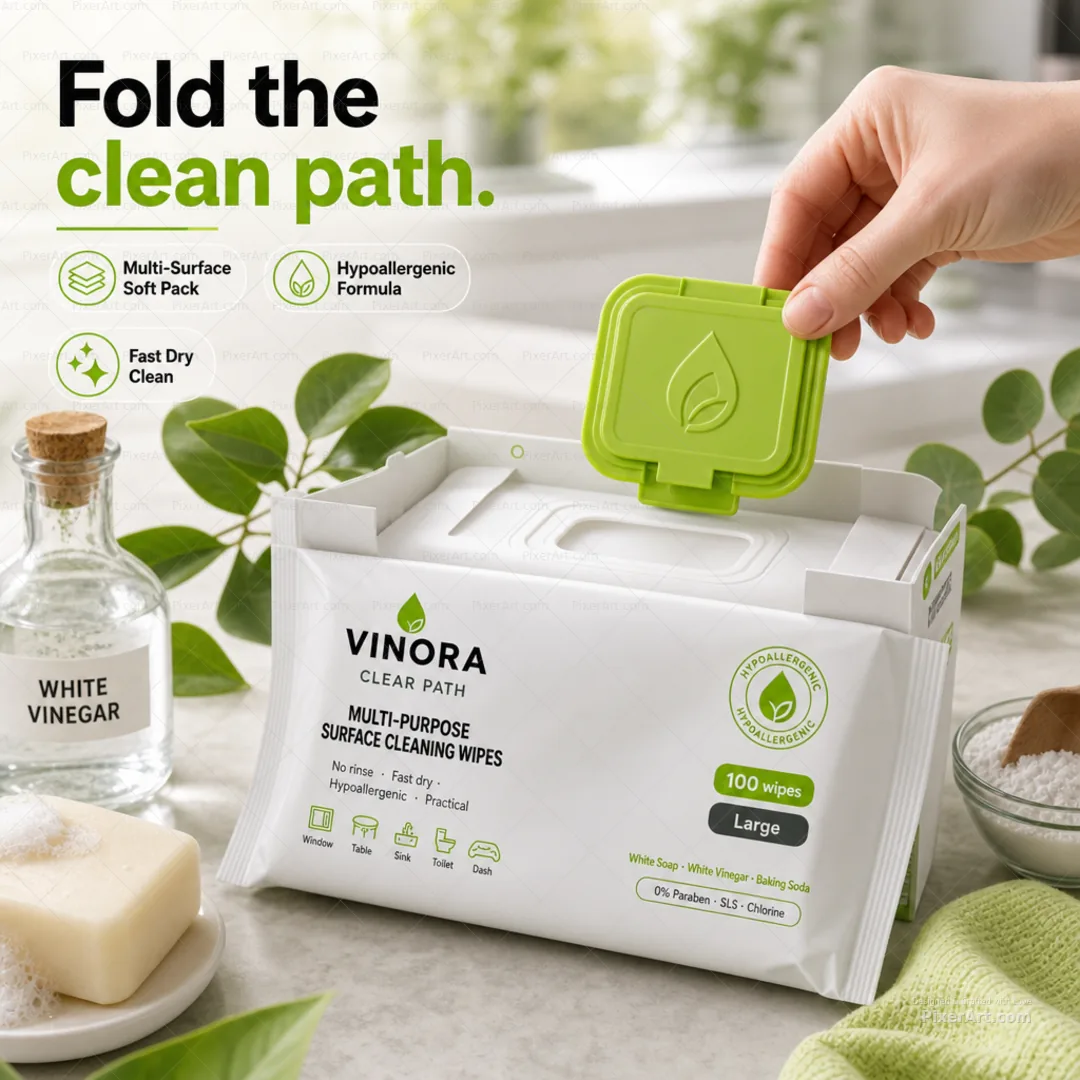 Vinora Multi-Surface Soft Wipes
