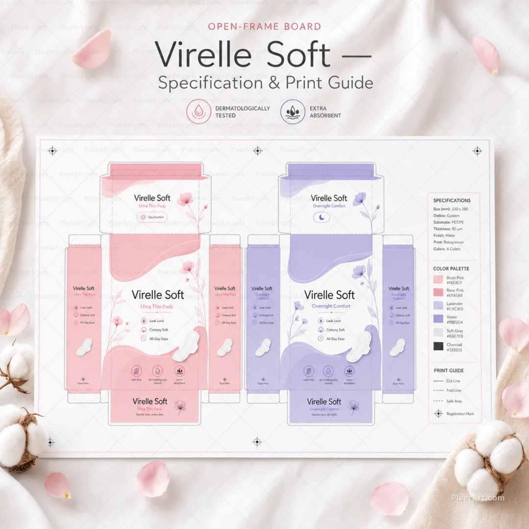 Open frame mockup