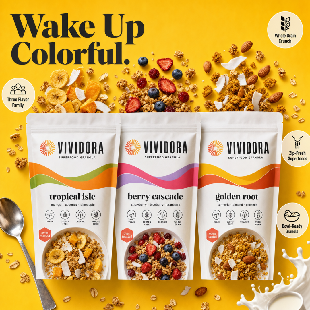 Vividora Superfood Granola Trio