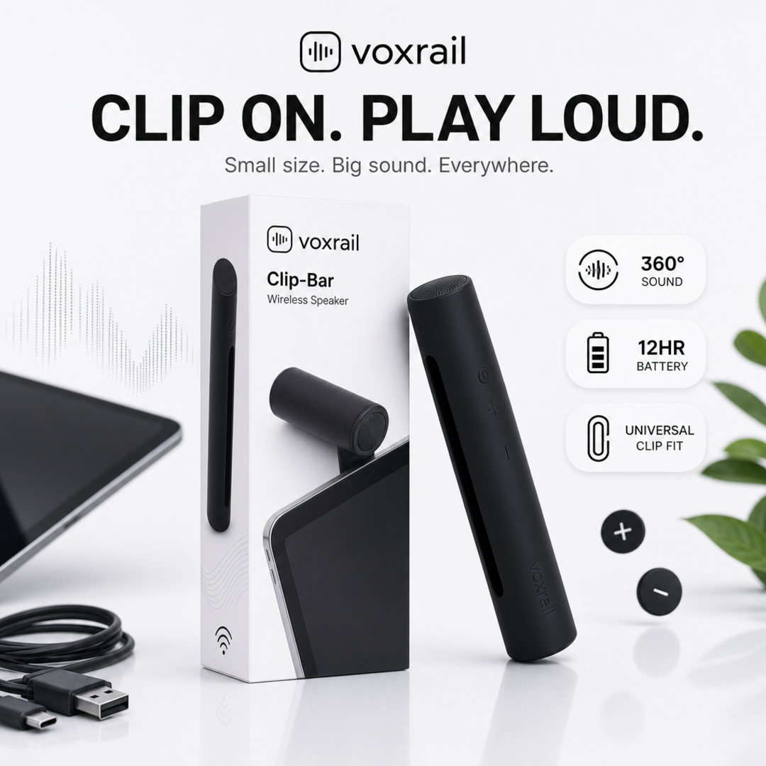 Voxrail Clip-Bar Speaker