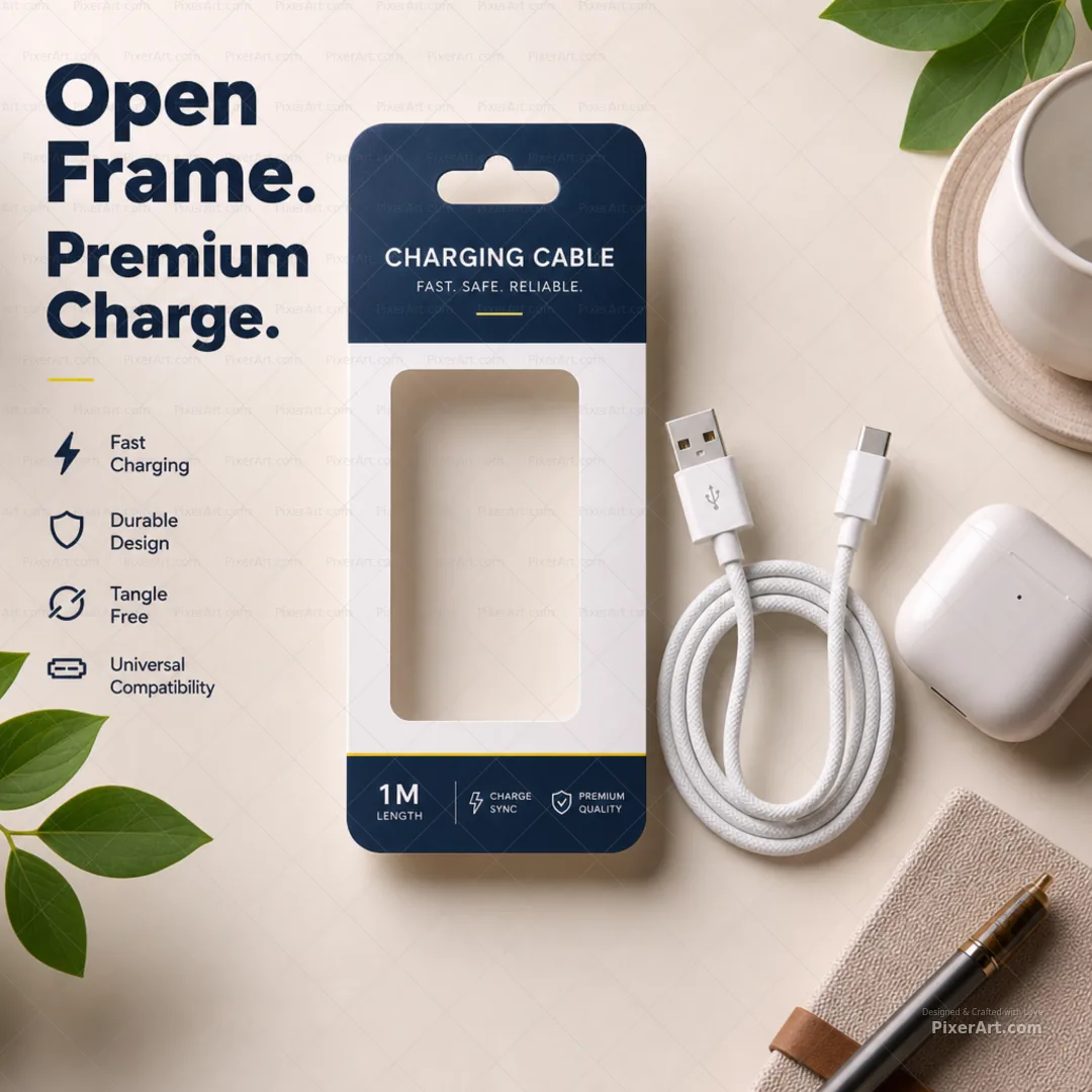 Open frame mockup