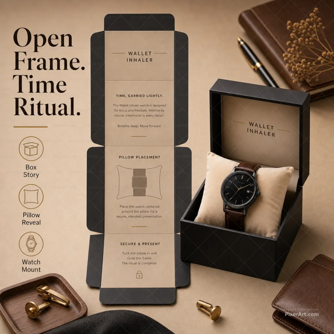 Open frame mockup