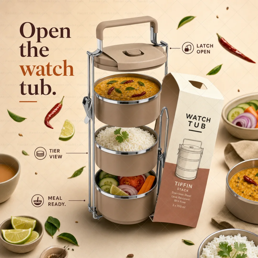 Watch Tub Tiffin