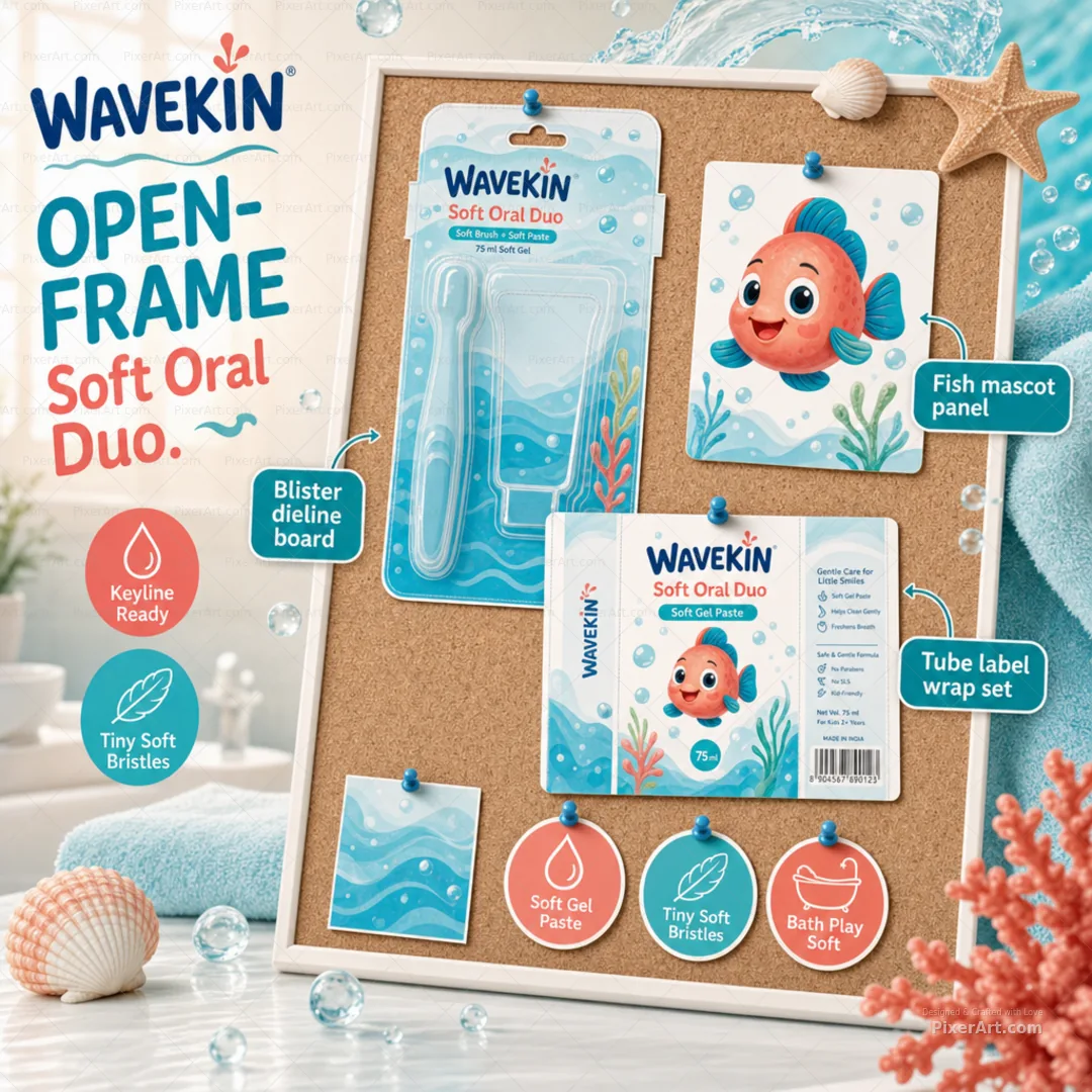 Open frame mockup