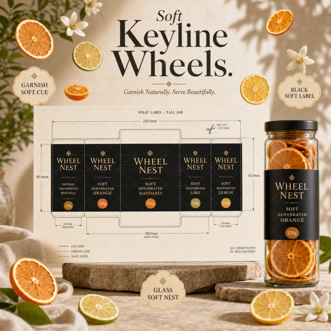 Wheel Nest Dehydrated Citrus
