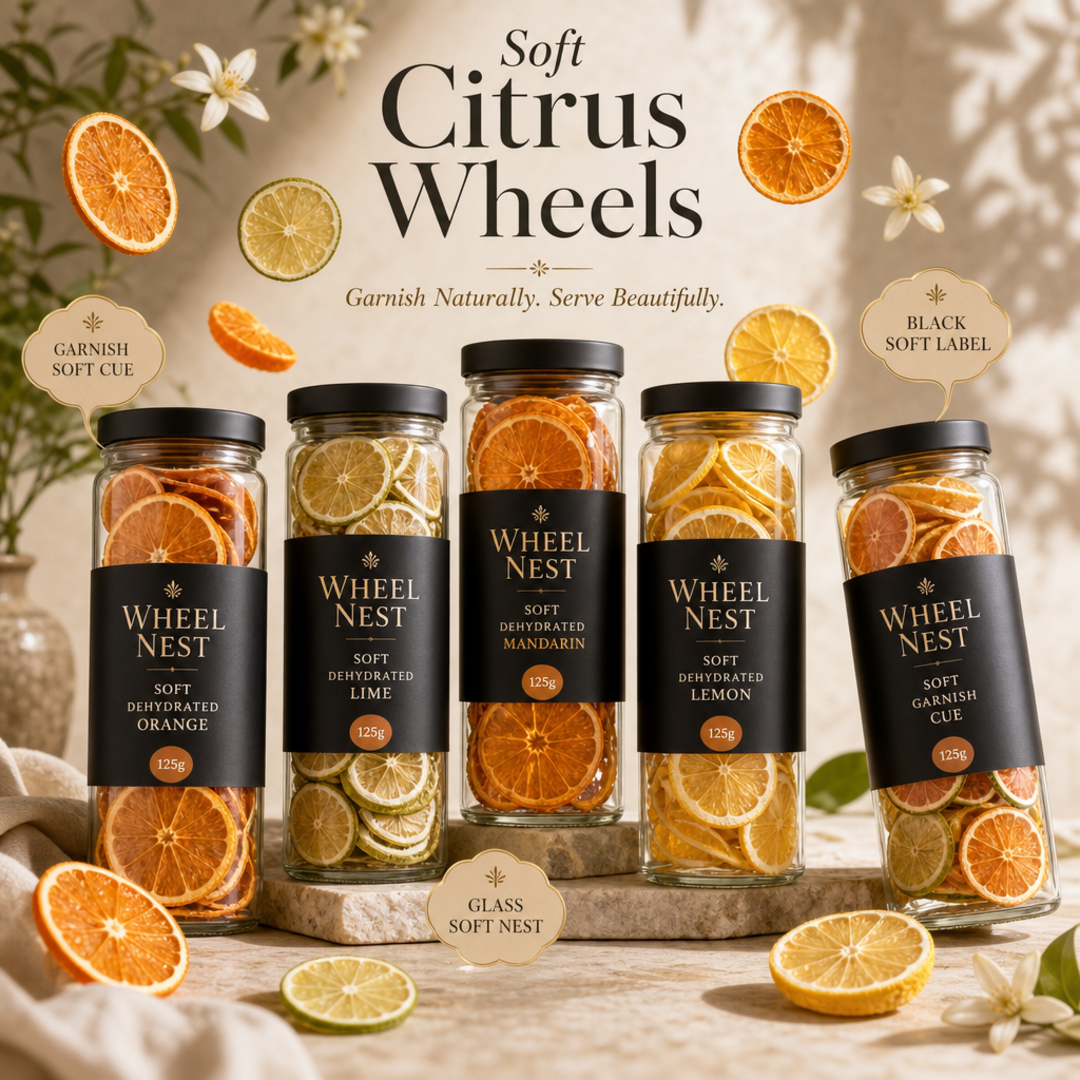 Wheel Nest Dehydrated Citrus