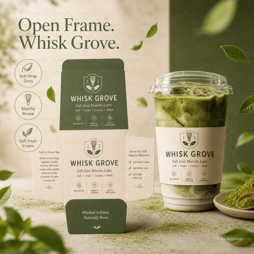 Open frame mockup