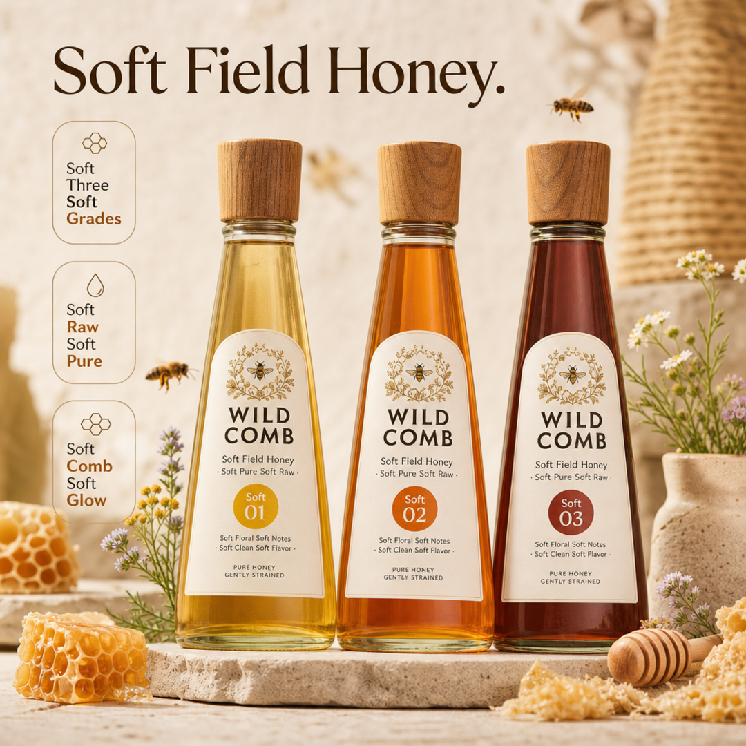 Wild Comb Soft Honey Trio