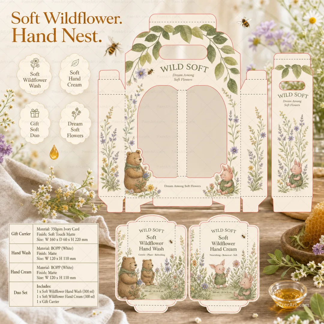 Wild Soft Soft Wildflower Hand Duo