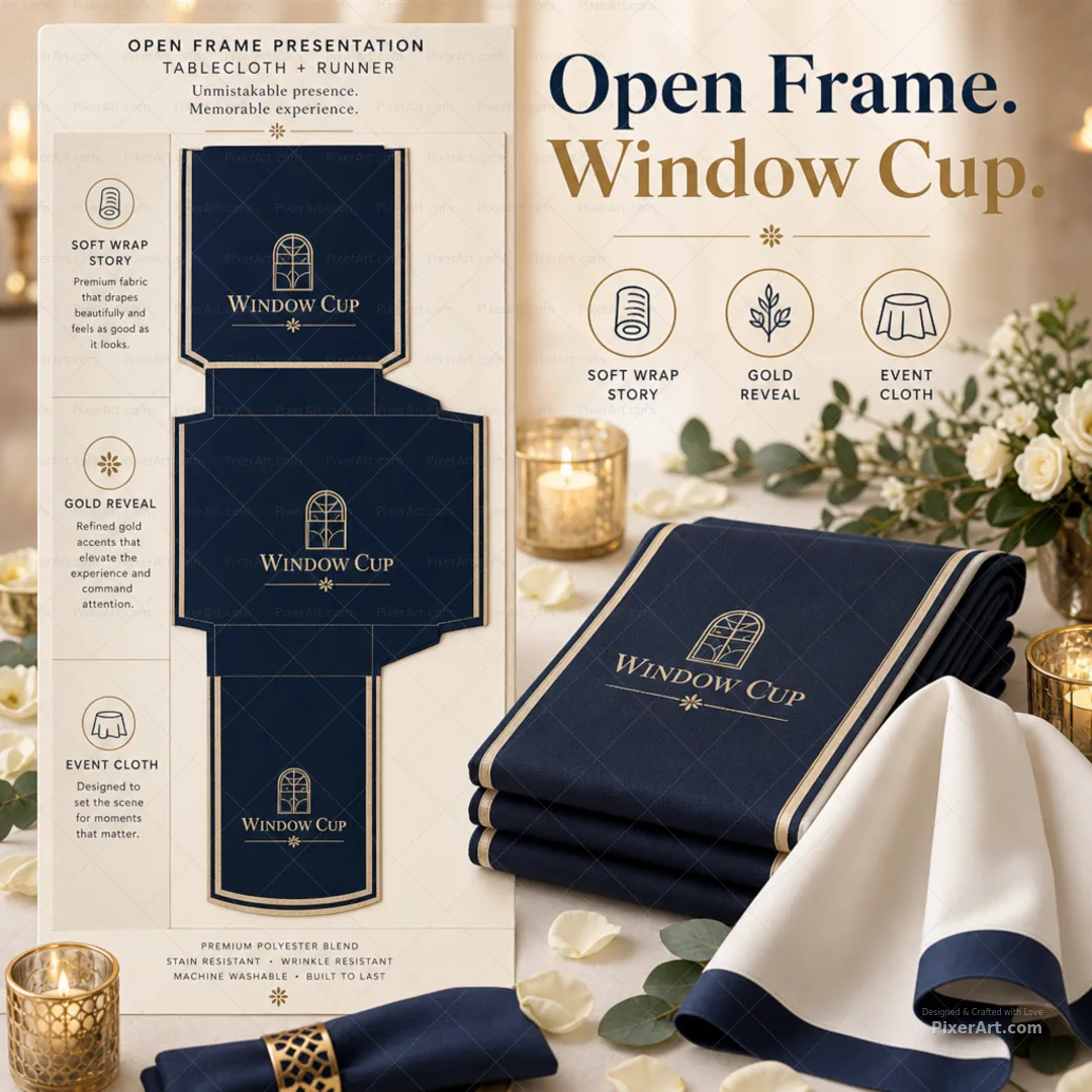 Open frame mockup