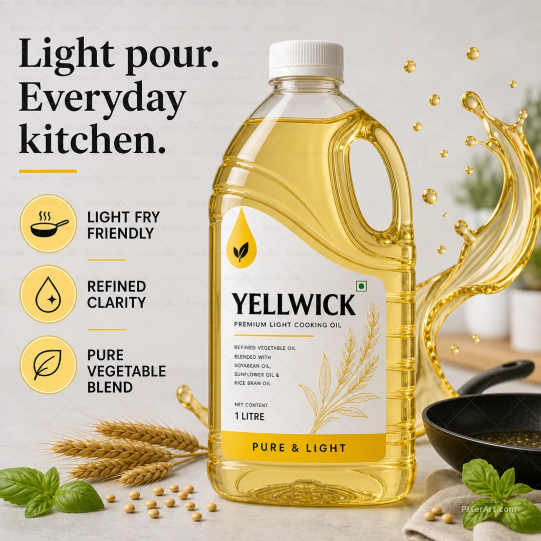 Yellwick Premium Light Cooking Oil