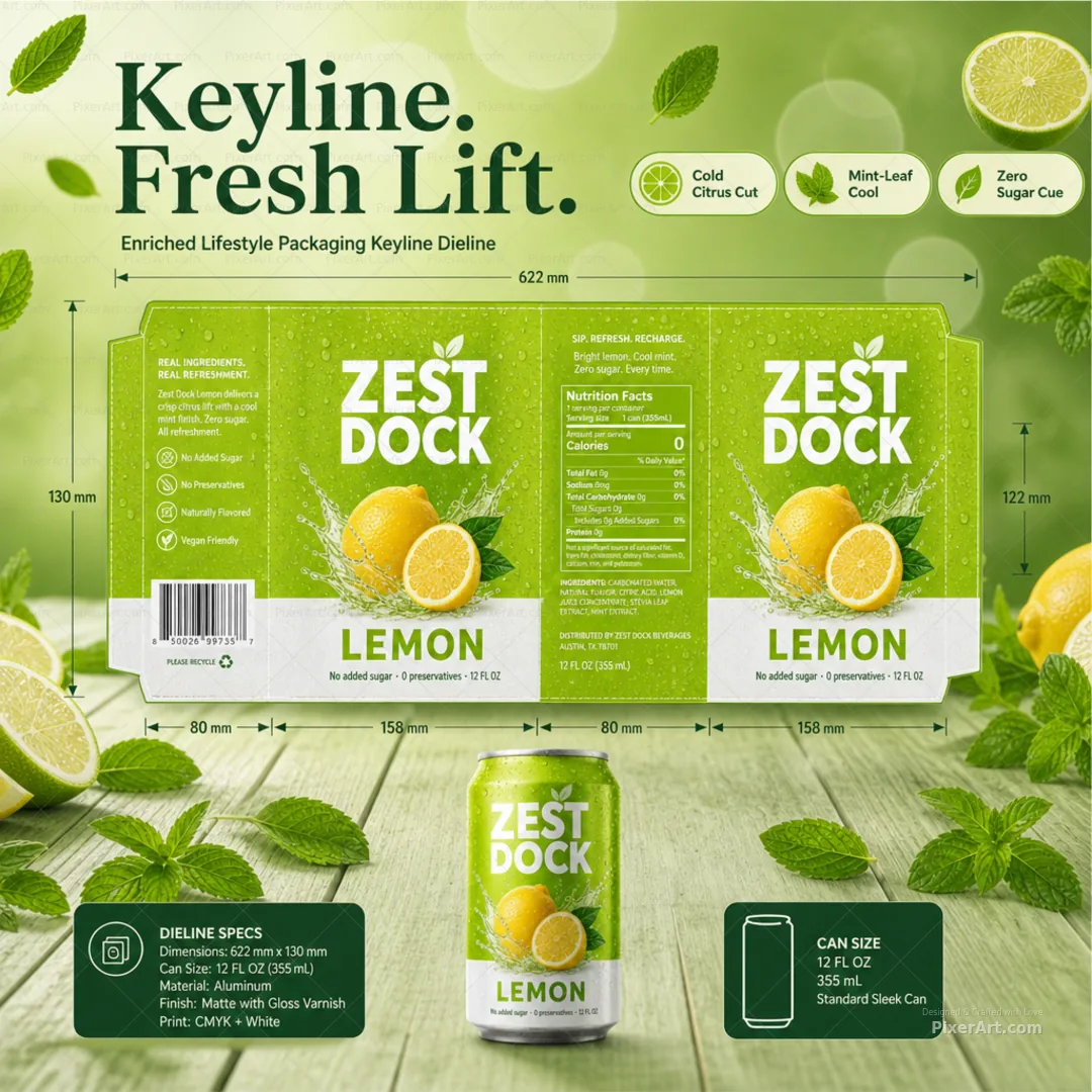 Zest Dock Lemon Juice Can