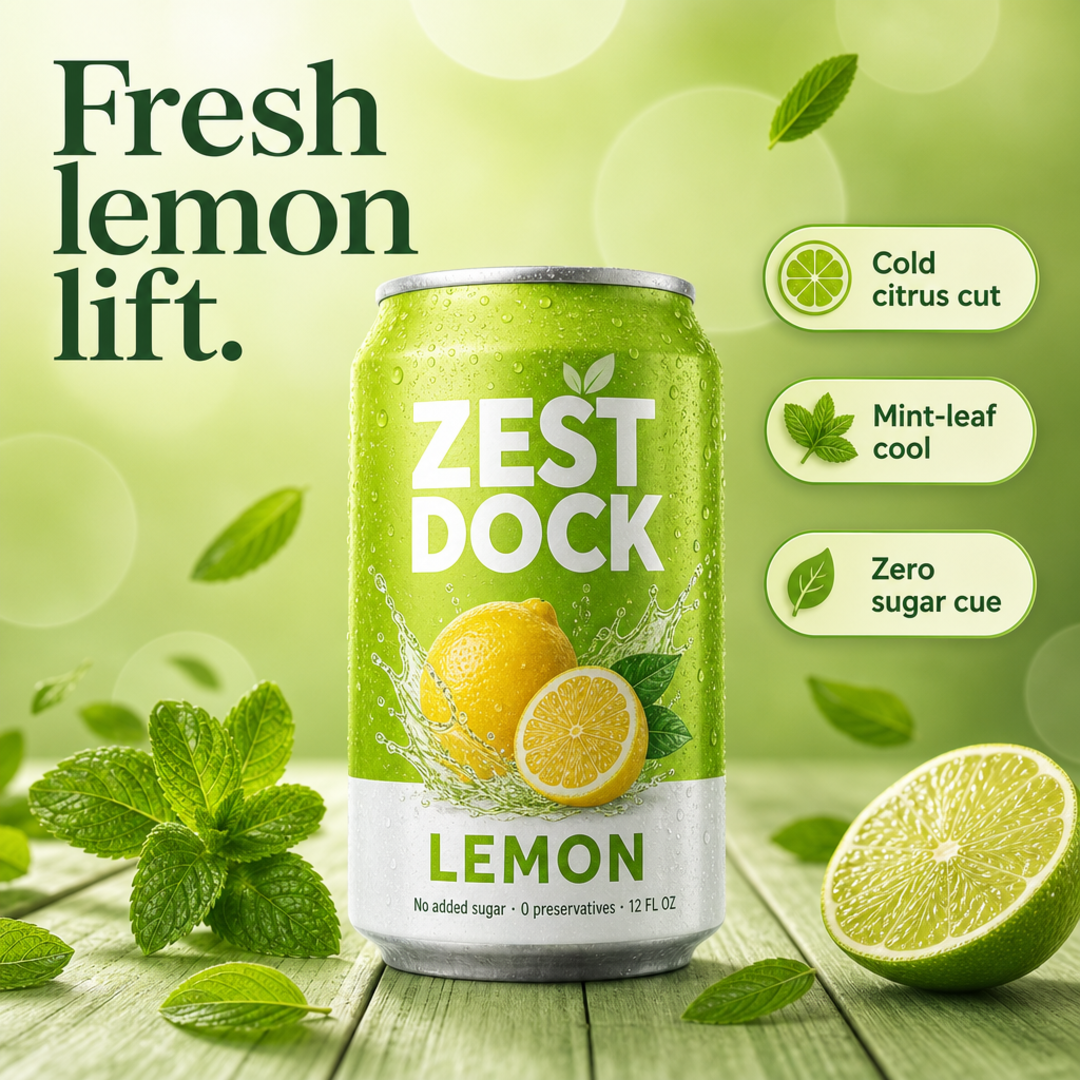 Zest Dock Lemon Juice Can