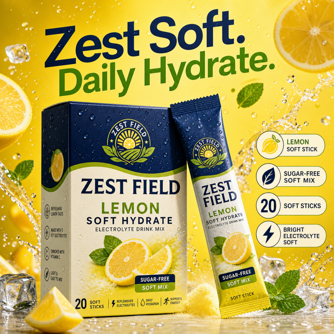 Zest Field Lemon Soft Hydrate
