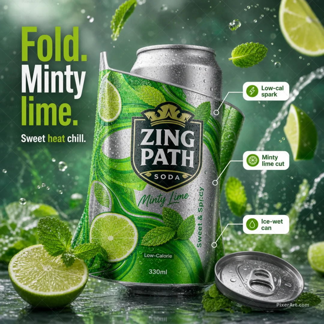Zing Path Minty Lime Soda